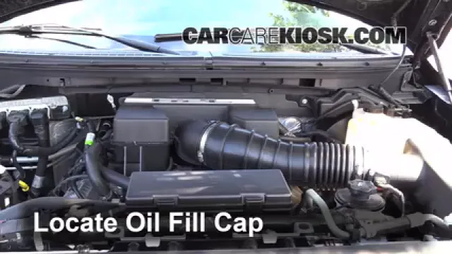 2010 Ford F-150 SVT Raptor 6.2L V8 Huile Ajouter de l'huile